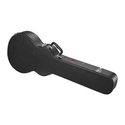 VEVOR Gitarrenkoffer, 105 cm kürbisförmiger Hartschalenkoffer für Gitarre, mit Schloss, Riegel, Schlüsselgriff, PVC-Polsterung, case, Hartschalen-Gitarrenkoffer, für 99 cm Les Paul-Gitarren, Schwarz VEVOR Gitarrenkoffer, 105 cm kürbisförmiger Hartschalenkoffer für Gitarre, mit Schloss, Riegel, Schlüsselgriff, PVC-Polsterung, case, Hartschalen-Gitarrenkoffer, für 99 cm Les Paul-Gitarren, Schwarz