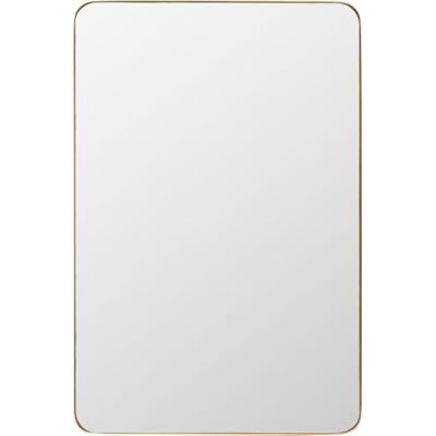 Kare Design Wandspiegel Simply, Gold, Spiegel, Ankleidespiegel, mit Rahmen, Flur, Wohnzimmer, Schlafzimmer, 120x80 cm Kare Design Wandspiegel Simply, Gold, Spiegel, Ankleidespiegel, mit Rahmen, Flur, Wohnzimmer, Schlafzimmer, 120x80 cm