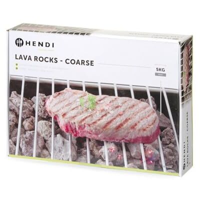 HENDI Lavasteine, Grob, Lava Rock, geeignet für unterschiedliche Gasgrilltypen, 5kg, box HENDI Lavasteine, Grob, Lava Rock, geeignet für unterschiedliche Gasgrilltypen, 5kg, box