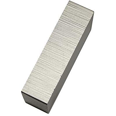 Gardinia Endstücke, Für rechteckiges Aluminiumprofil mit Innenlauf Luxor, 4 x 2 x 1 cm, Aluminium, Farbe: Stahl-gebürstet, Rechteck, 2 Stück Gardinia Endstücke, Für rechteckiges Aluminiumprofil mit Innenlauf Luxor, 4 x 2 x 1 cm, Aluminium, Farbe: Stahl-gebürstet, Rechteck, 2 Stück