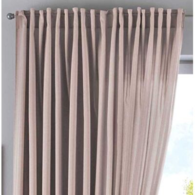 Gardinenbox Vorhang Verdeckte Schlaufen Cationic »JENA« HxB 250x300 cm Taupe Blickdicht Leinen Optik Gardine Meliert Gardinenband mit Raffhalter, 2019037 Gardinenbox Vorhang Verdeckte Schlaufen Cationic »JENA« HxB 250x300 cm Taupe Blickdicht Leinen Optik Gardine Meliert Gardinenband mit Raffhalter, 2019037
