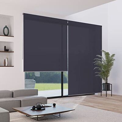 MADECOSTORE Voile Rollo, Anthrazit, 50 x 250 cm MADECOSTORE Voile Rollo, Anthrazit, 50 x 250 cm