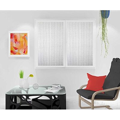 Soleil d'ocre , Maelis Paar Scheibengardinen, Polyester, Weiß, 60x120 cm Soleil d'ocre , Maelis Paar Scheibengardinen, Polyester, Weiß, 60x120 cm