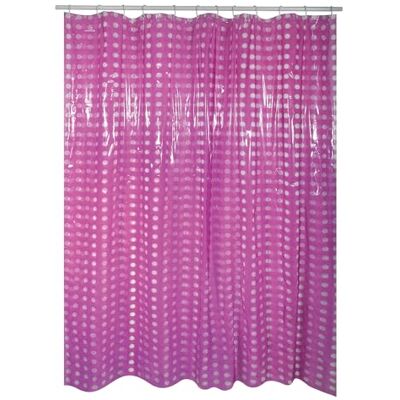 MSV Anti-Schimmel Duschvorhang Anti-Bakteriell, waschbar, wasserdicht, PVC mit 12 Duschvorhangringen 180x200cm Lila MSV Anti-Schimmel Duschvorhang Anti-Bakteriell, waschbar, wasserdicht, PVC mit 12 Duschvorhangringen 180x200cm Lila