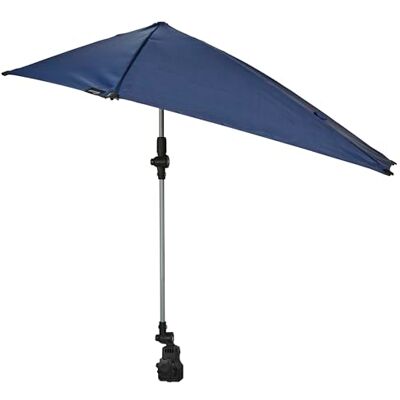 Sport-Brella Versa-Brella Verstellbarer Sonnenschirm 107 cm, mit 360° 3-Wege-Schwenk, UPF 50+ Schutz, leicht & kompakt für Stühle, Kinderwagen, Strand, Camping, Sport und Outdoor-Aktivitäten Blau Sport-Brella Versa-Brella Verstellbarer Sonnenschirm 107 cm, mit 360° 3-Wege-Schwenk, UPF 50+ Schutz, leicht & kompakt für Stühle, Kinderwagen, Strand, Camping, Sport und Outdoor-Aktivitäten Blau