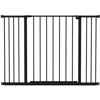 PawHut Türschutzgitter 10/15 cm Verlängerung 76-82/86-97/101-107 cm Schwarz PawHut Türschutzgitter 10/15 cm Verlängerung 76-82/86-97/101-107 cm Schwarz