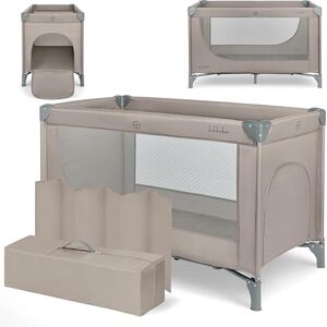 Kikka Boo KikkaBoo Reisebett Baby SO Gifted 2026, Kinderreisebett 120x60 cm, bis 15 kg, Faltbar & Kompakt, Tragbar mit Transporttasche, Zusammenklappbar für Reise & Urlaub, Beige, Cot Kikka Boo KikkaBoo Reisebett Baby SO Gifted 2026, Kinderreisebett 120x60 cm, bis 15 kg, Faltbar & Kompakt, Tragbar mit Transporttasche, Zusammenklappbar für Reise & Urlaub, Beige, Cot