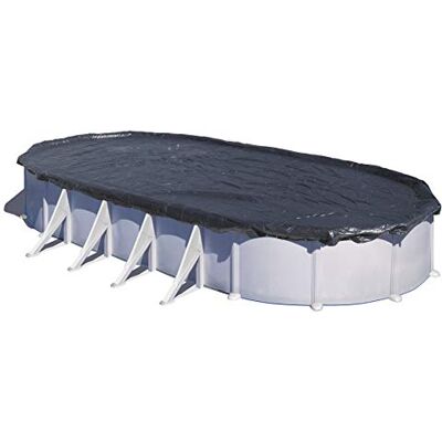 Gre Winterabdeckung Polyethylen 120g/m² ovaler Pool 800x470 cm Gre Winterabdeckung Polyethylen 120g/m² ovaler Pool 800x470 cm