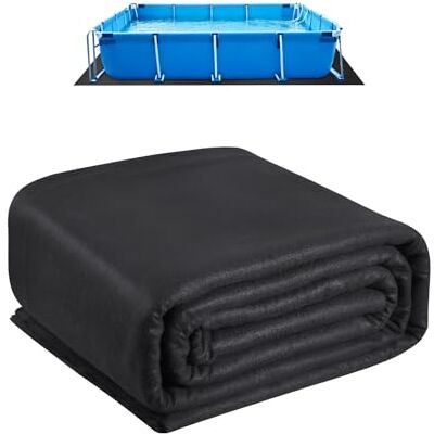 VEVOR Rechteckige Poolunterlage, 3,6 x 7,3 m, Bodenplane für oberirdische Schwimmbecken, extra Dicke Bodenschutzplane, Poolmatte aus Geotextilmaterial, verlängert die Lebensdauer der Folie VEVOR Rechteckige Poolunterlage, 3,6 x 7,3 m, Bodenplane für oberirdische Schwimmbecken, extra Dicke Bodenschutzplane, Poolmatte aus Geotextilmaterial, verlängert die Lebensdauer der Folie