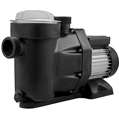 VEVOR Schwimmbadpumpe 750W, Filterpumpe 19200 L/H max. Fördermenge, Druck-Wasserpumpe Leistung 1 HP, Poolpumpe mit Kabel 1,5 m, Elektropumpe Filterpumpe 3450 U/min für Aufstellpools, Whirlpools VEVOR Schwimmbadpumpe 750W, Filterpumpe 19200 L/H max. Fördermenge, Druck-Wasserpumpe Leistung 1 HP, Poolpumpe mit Kabel 1,5 m, Elektropumpe Filterpumpe 3450 U/min für Aufstellpools, Whirlpools