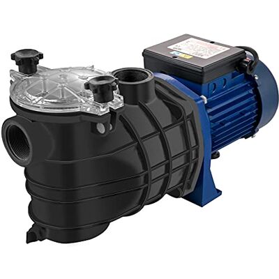 VEVOR Schwimmbadpumpe 750W, Filterpumpe 15000 L/H max. Fördermenge, 1 HP Pumpe Zirkulation Wasser mit herausnehmbarem Filterkorb, Filterpumpe, Hubhöhe max. 14,5 m, für Schwimmbäder, Spas VEVOR Schwimmbadpumpe 750W, Filterpumpe 15000 L/H max. Fördermenge, 1 HP Pumpe Zirkulation Wasser mit herausnehmbarem Filterkorb, Filterpumpe, Hubhöhe max. 14,5 m, für Schwimmbäder, Spas