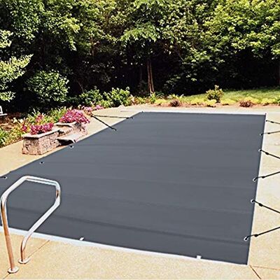 VEVOR Pool Abdeckplane, Passend für rechteckige, eingelassene Pools (3,66x7,62 m), Winterabdeckplane mit Ablauflöchern, Netz-Poolabdeckung für Schwimmbecken, PVC-Sicherheitsabdeckung VEVOR Pool Abdeckplane, Passend für rechteckige, eingelassene Pools (3,66x7,62 m), Winterabdeckplane mit Ablauflöchern, Netz-Poolabdeckung für Schwimmbecken, PVC-Sicherheitsabdeckung
