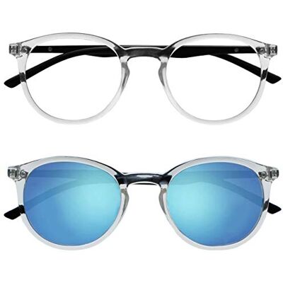 Opulize RS60-C Doppelpack Lesebrille mit Sonnenbrille - Lesebrille Opulize RS60-C Doppelpack Lesebrille mit Sonnenbrille - Lesebrille
