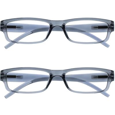 The Reading Glasses Company - RR32-7 - Gray - +2.00 - Lesebrille The Reading Glasses Company - RR32-7 - Gray - +2.00 - Lesebrille