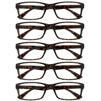 Opulize Braune Schildpatt-Lesebrille - Reading Glasses Opulize Braune Schildpatt-Lesebrille - Reading Glasses