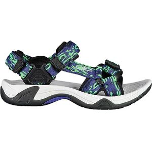 CMP Kinder Hamal Hiking Sandal, B.Blue-Verde Fluo, 36 CMP Kinder Hamal Hiking Sandal, B.Blue-Verde Fluo, 36