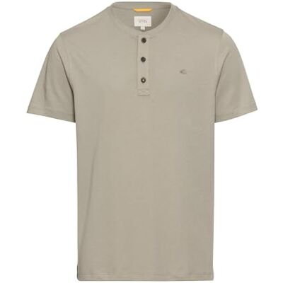 camel active Herren Henley T-Shirt mit Knopfleiste camel active Herren Henley T-Shirt mit Knopfleiste