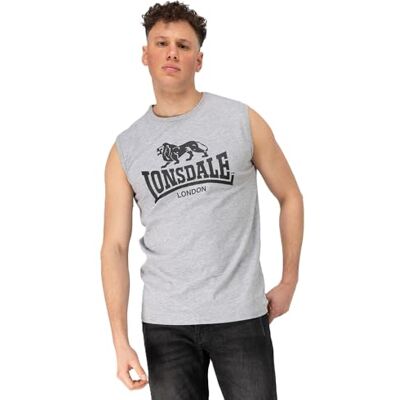 Lonsdale Herren ärmelloses T-Shirt Normale Passform CLOPTON Lonsdale Herren ärmelloses T-Shirt Normale Passform CLOPTON