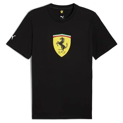 Puma Herren Scuderia Ferrari Sportswear Coloured Shield T-Shirt Puma Herren Scuderia Ferrari Sportswear Coloured Shield T-Shirt