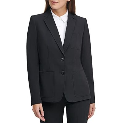 Tommy Hilfiger Damen-Blazer mit Zwei Knöpfen Tommy Hilfiger Damen-Blazer mit Zwei Knöpfen