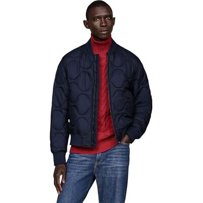 Tommy Hilfiger Herren Steppjacke Onion Quilted Bomber Übergangsjacke Tommy Hilfiger Herren Steppjacke Onion Quilted Bomber Übergangsjacke