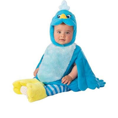 Rubie's Rubies Vogel-Kostüm für Babys, Strampler mit Mütze und Hose mit Füßen, Größe 12-18 Monate, offizieller Karneval, Party, Geburtstag, Halloween Rubie's Rubies Vogel-Kostüm für Babys, Strampler mit Mütze und Hose mit Füßen, Größe 12-18 Monate, offizieller Karneval, Party, Geburtstag, Halloween