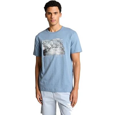 TOM TAILOR Herren T-Shirt mit Fotoprint TOM TAILOR Herren T-Shirt mit Fotoprint