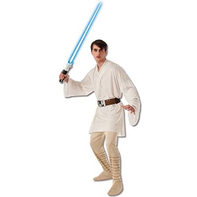 Rubie's Official Disney Star Wars Luke Skywalker-Kostüm für Erwachsene, Herrengröße XL Rubie's Official Disney Star Wars Luke Skywalker-Kostüm für Erwachsene, Herrengröße XL