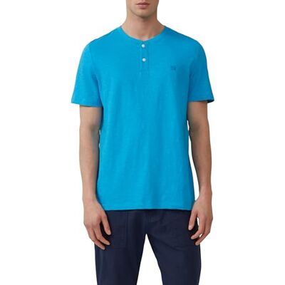 s.Oliver Henley-Shirt mit Flammgarnstruktur s.Oliver Henley-Shirt mit Flammgarnstruktur