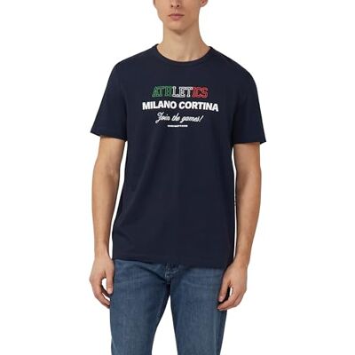 s.Oliver Gestreiftes Baumwoll-Shirt mit Hemdkragen s.Oliver Gestreiftes Baumwoll-Shirt mit Hemdkragen