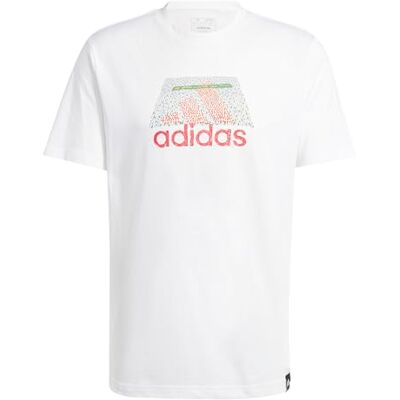 Adidas Herren Codes Bos Graphic Tee Kurzarm-Grafik-T-Shirt Adidas Herren Codes Bos Graphic Tee Kurzarm-Grafik-T-Shirt