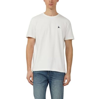 s.Oliver Gestreiftes Baumwoll-Shirt mit Hemdkragen s.Oliver Gestreiftes Baumwoll-Shirt mit Hemdkragen