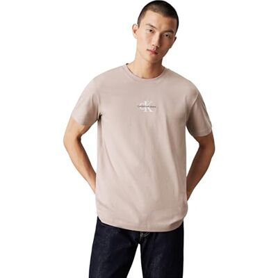 Calvin Jeans Herren T-Shirt Kurzarm Monologo Rundhalsausschnitt Calvin Jeans Herren T-Shirt Kurzarm Monologo Rundhalsausschnitt