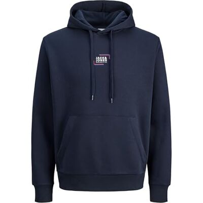JACK & JONES Herren Jjcorp Graphic Sweat Hood Noos JACK & JONES Herren Jjcorp Graphic Sweat Hood Noos