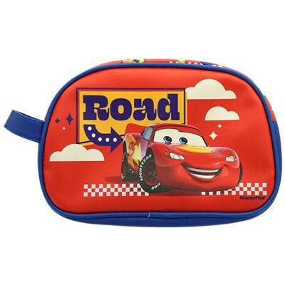 Disney Pixar Cars – Flash McQueen Reisetoilette – Kompakt & wasserdicht – Robuster, dicht schließender Reißverschluss – Kinder-Reiseaccessoire – Offizielles -Produkt Disney Pixar Cars – Flash McQueen Reisetoilette – Kompakt & wasserdicht – Robuster, dicht schließender Reißverschluss – Kinder-Reiseaccessoire – Offizielles -Produkt