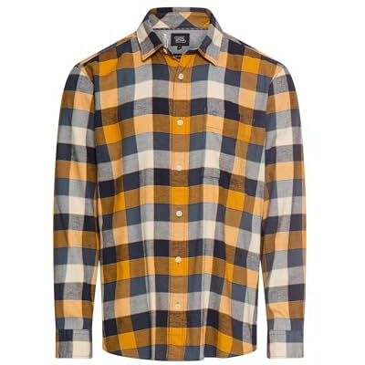 camel active Herren fleXXXactive® Langarmhemd aus leichtem Flanell camel active Herren fleXXXactive® Langarmhemd aus leichtem Flanell