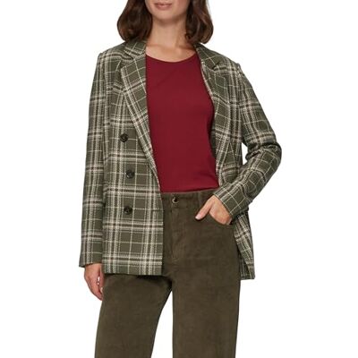 s.Oliver Langer Twillblazer mit Karomuster s.Oliver Langer Twillblazer mit Karomuster