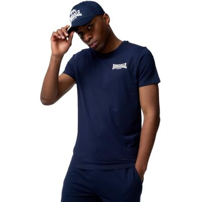 Lonsdale Herren T-Shirt schmale Passform ELMDON Aufgedrucktes Logo auf der Brust, T-Shirt aus leichtem, weichem Jersey-Stoff, Kurzarm-Shirt für Frühling, Sommer und Freizeit Lonsdale Herren T-Shirt schmale Passform ELMDON Aufgedrucktes Logo auf der Brust, T-Shirt aus leichtem, weichem Jersey-Stoff, Kurzarm-Shirt für Frühling, Sommer und Freizeit