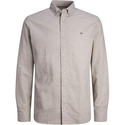 JACK & JONES Herren Jprblusummer Shield Shirt L/S Langarmhemd JACK & JONES Herren Jprblusummer Shield Shirt L/S Langarmhemd