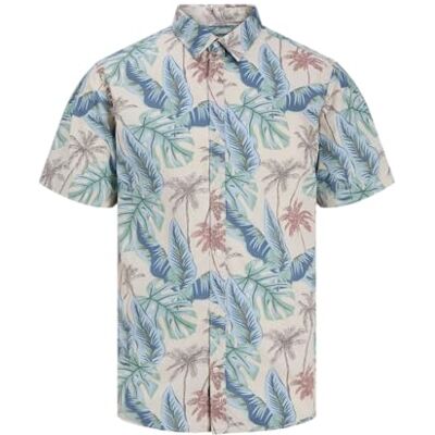 JACK & JONES Herren Jjhonolulu AOP Shirt Ss JACK & JONES Herren Jjhonolulu AOP Shirt Ss