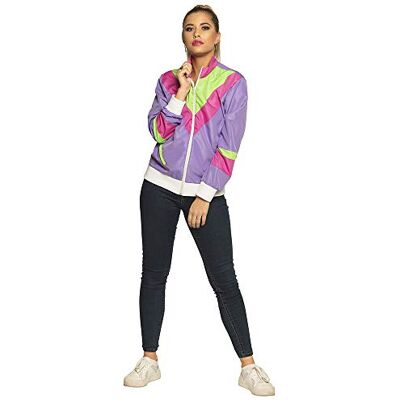 Boland Kostüm für Erwachsene Trainingsanzug 80er Jahre mit Taschen, Jacke und Hose, Campinganzug, Jogginganzug, Assi Anzug, Retro Style, Gruppenkostüm, Mottoparty, Karneval Boland Kostüm für Erwachsene Trainingsanzug 80er Jahre mit Taschen, Jacke und Hose, Campinganzug, Jogginganzug, Assi Anzug, Retro Style, Gruppenkostüm, Mottoparty, Karneval