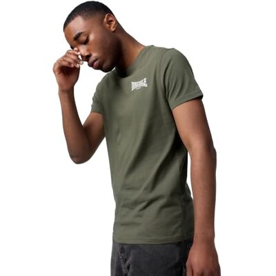 Lonsdale Herren T-Shirt schmale Passform ELMDON Aufgedrucktes Logo auf der Brust, T-Shirt aus leichtem, weichem Jersey-Stoff, Kurzarm-Shirt für Frühling, Sommer und Freizeit Lonsdale Herren T-Shirt schmale Passform ELMDON Aufgedrucktes Logo auf der Brust, T-Shirt aus leichtem, weichem Jersey-Stoff, Kurzarm-Shirt für Frühling, Sommer und Freizeit