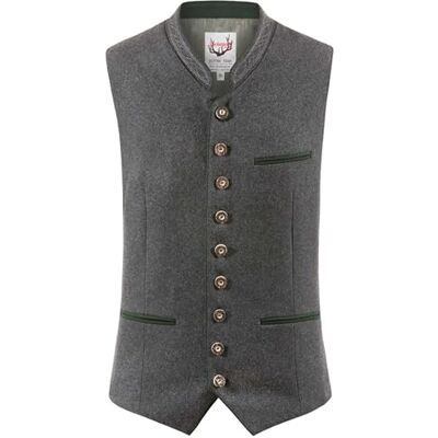 Stockerpoint Sirius Herren Trachtenweste, grau tanne, 46 Stockerpoint Sirius Herren Trachtenweste, grau tanne, 46