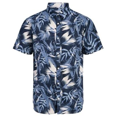 JACK & JONES Herren Jjhonolulu AOP Shirt Ss JACK & JONES Herren Jjhonolulu AOP Shirt Ss