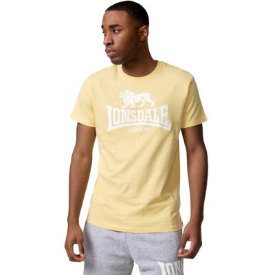 Lonsdale ST. ERNEY Herren-T-Shirt, Kurzarm-T-Shirt mit Rundhalsausschnitt 100% weiche gekämmte Baumwolle, markantes Logo auf der Brust, atmungsaktiv & bequem für den Alltag, Training & Freizeit Lonsdale ST. ERNEY Herren-T-Shirt, Kurzarm-T-Shirt mit Rundhalsausschnitt 100% weiche gekämmte Baumwolle, markantes Logo auf der Brust, atmungsaktiv & bequem für den Alltag, Training & Freizeit