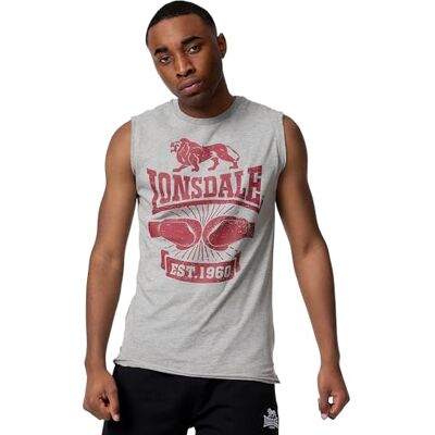 Lonsdale Herren ärmelloses T-Shirt schmale Passform CLEATOR Lonsdale Herren ärmelloses T-Shirt schmale Passform CLEATOR