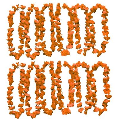 UV FLOOR UVFLOOR UV FLOOR Neonfarbene Blumenkette Premium-Qualität Neonfarbenes Zubehör Party Kostüm Neonorange 12er-Set UV FLOOR UVFLOOR UV FLOOR Neonfarbene Blumenkette Premium-Qualität Neonfarbenes Zubehör Party Kostüm Neonorange 12er-Set