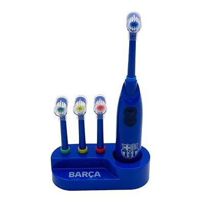 CYPBRANDS CyP Brands-FC Barcelona, Zahnbürste, Toilette, Mundhygiene, vibrierende Bürste, batteriebetrieben, Blau, offizielles Produkt CYPBRANDS CyP Brands-FC Barcelona, Zahnbürste, Toilette, Mundhygiene, vibrierende Bürste, batteriebetrieben, Blau, offizielles Produkt