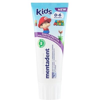 Unilever Mentadent Kids 0-6 Fruchtgeschmack - Zahnpasta Unilever Mentadent Kids 0-6 Fruchtgeschmack - Zahnpasta