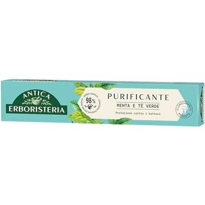 Antica Erboristeria Laboratorio Natura Antica Erboristeria Reinigende Zahnpasta Minze und Grüner Tee 75 ml Antica Erboristeria Laboratorio Natura Antica Erboristeria Reinigende Zahnpasta Minze und Grüner Tee 75 ml